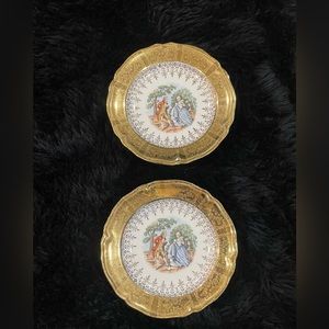 Two rare Edwin Knowles Small Plates